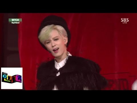 Видео: [Парень] WITCH (позиция) @ Популярная песня Inkigayo 141109