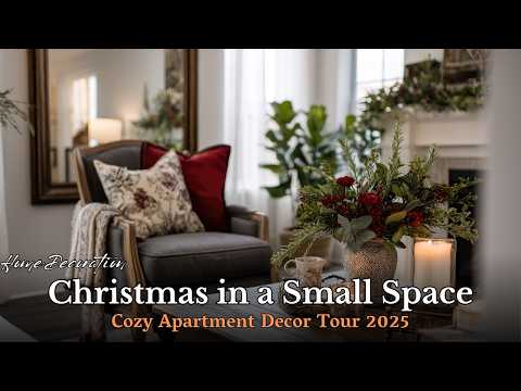 Видео: Рождественский тур по маленьким квартирам 2025: элегантные и уютные идеи декора для вашего дома в...