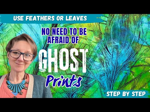 Видео: Мастер-класс по печати «ПРИЗРАК» на гелевой пластине. ПОШАГОВОЕ РУКОВОДСТВО. Посмотрите, как ЛЕГК...