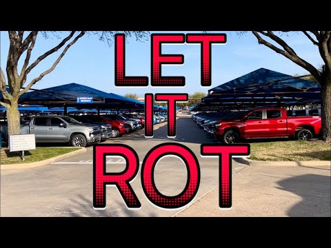 Видео: Дилерские центры не хотят, чтобы это было выставлено напоказ