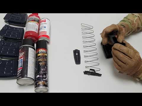 Видео: Правильная смазка магазинов на примере магазинов для СВД и Тигра