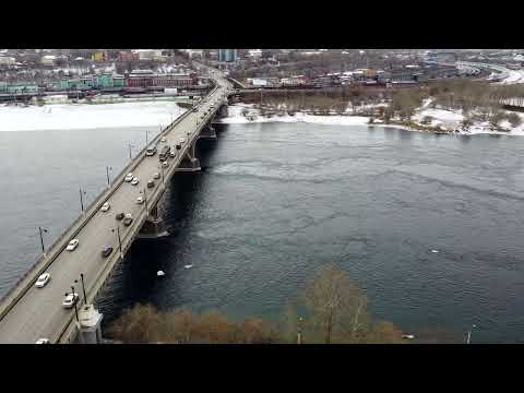 Видео: Цесовская набережная. Иркутск