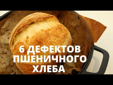 Видео: ТОП 6 ДЕФЕКТОВ ХЛЕБА ✧ ОШИБКИ: трещины на корке, плотный мякиш, не раскрываются надрезы и другие