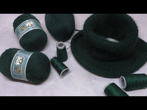 Видео: Сплошные эксперименты. Манишка-уголок. Варежки методом Хеликс.