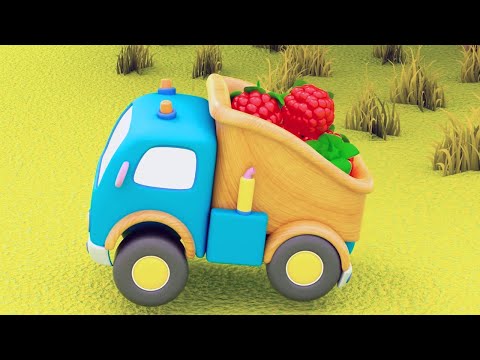 Видео: 🚗 Машинки Мокас – Серия 42 – Сбор урожая 🍎 | Добрый мультик для малышей про машинки