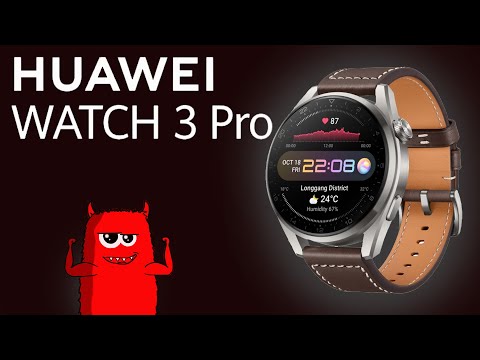 Видео: Обзор Huawei Watch 3 Pro — NFC, eSIM, а толка нет :(