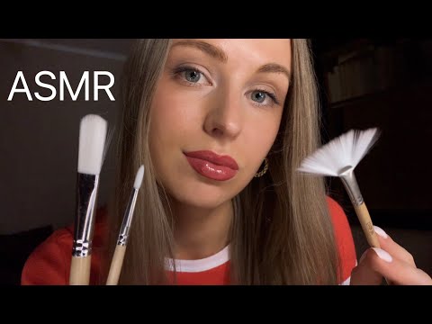 Видео: [АСМР] РИСУЮ НА ТЕБЕ 🖌️ 💋 Влажные, Липкие ЗВУКИ РТА с Ушка на Ушко ❤️