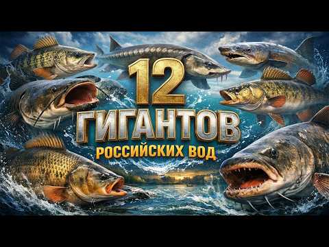 Видео: ГИГАНТЫ РУССКИХ РЕК: 12 САМЫХ БОЛЬШИХ ПРЕСНОВОДНЫХ РЫБ, КОГДА-ЛИБО ПОЙМАННЫХ В РОССИИ