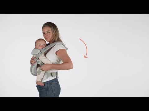 Видео: Как надеть эргорюкзак Omni Breeze от Ergobaby лицом к себе