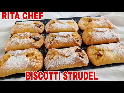 Видео: ПЕЧЕНЬЕ СТРУДЕЛЬ🍏РИТА ШЕФ-ПОВАР | STRUDEL BISCUITS.