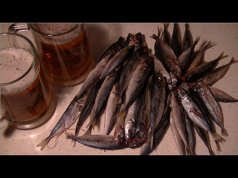 Видео: Вялим ставриду. Ставрида к пиву.