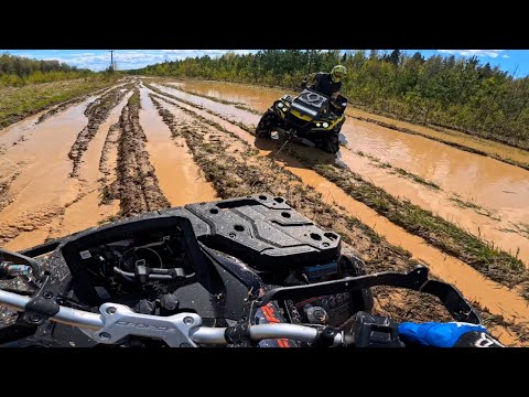 Видео: КАК CF MOTO 1000 СПАСАЛ BRP 1000 ОТОРВАЛО ПРИВОД