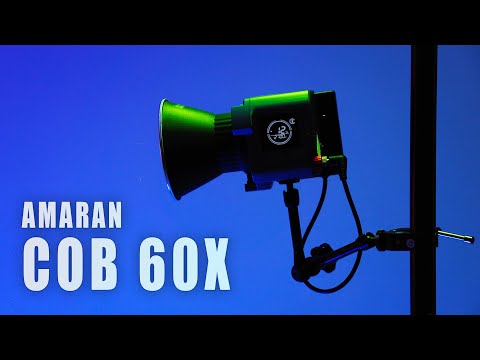 Видео: Amaran COB 60X -  ЭТО ТОПЧИК! Полный обзор и сравнение мощности с Amaran 100x и Amaran 200x