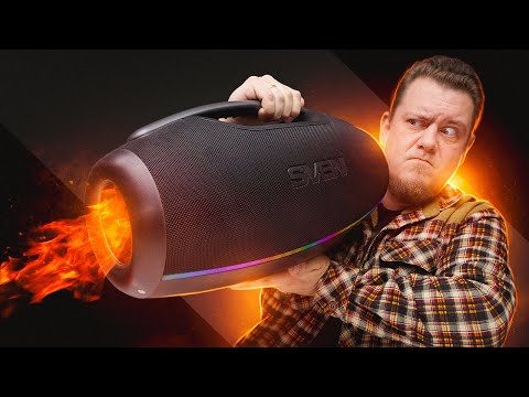 Видео: Да это же НОВЫЙ ЧЕМПИОН! Лучшая Колонка блютуз до 16000 рублей?!! Sven PS-990