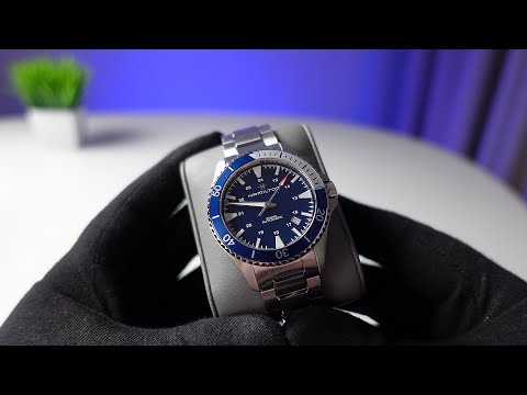 Видео: Hamilton Khaki Navy Scuba - Интеллигентный дайвер