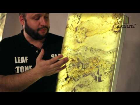 Видео: Часть 3. Каменный шпон TRANSLUCENT торговой марки  Leaf stone