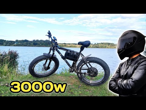 Видео: Тестировал задний тормоз. Фэтбайк 3000w 21ah