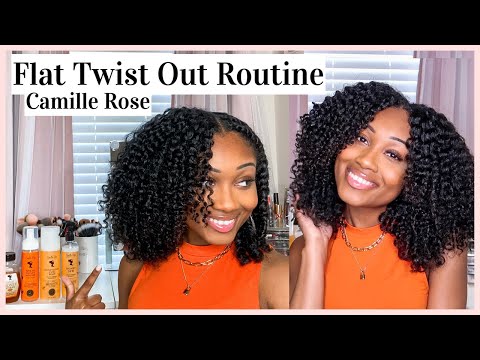 Видео: Программа Flat Twist Out + Night Routine | при участии Камиллы Роуз Нэчуралс