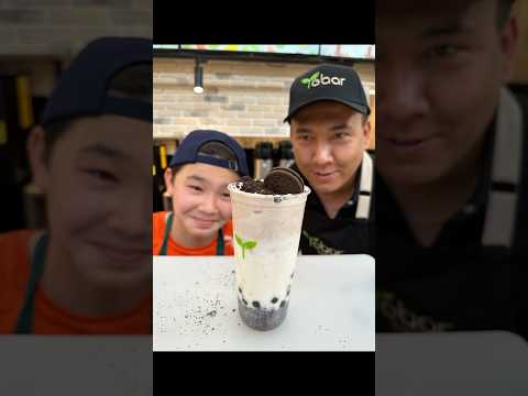 Видео: BUBBLE TEA😍Молочное орео