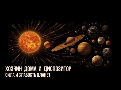 Видео: Хозяин дома и диспозитор. Сила и слабость планет (фрагмент урока)