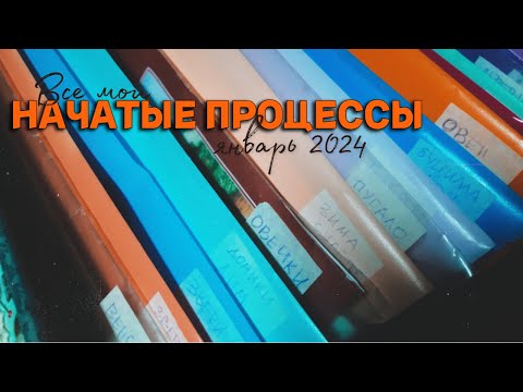 Видео: все мои НАЧАТЫЕ ПРОЦЕССЫ [январь 2024]