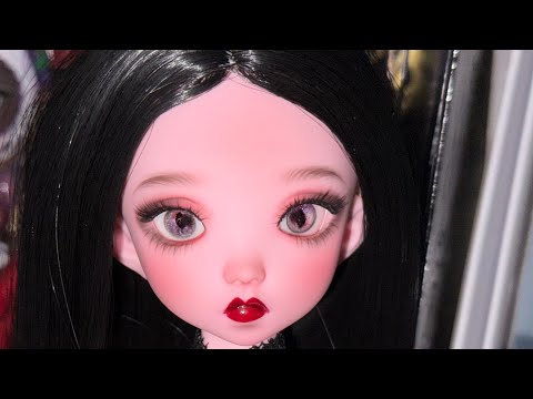 Видео: Кукла рекаст бжд с озона Китай магазин Лигуй. Милаха дьяволенок 1/6