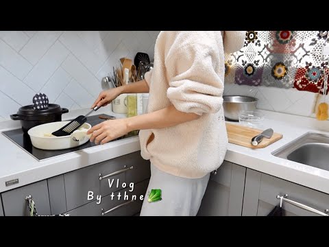 Видео: Вкусная еда и вязание🌷💖Посещение популярного корейского ресторана! Как вы?