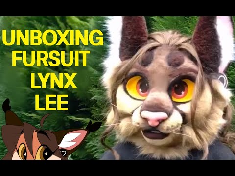 Видео: Unboxing Fursuit Lynx Lee: Распаковка Фурсьюта Рысь Ли