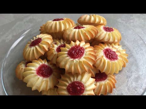 Видео: Печенье с малиной / Безглютеновые рецепты