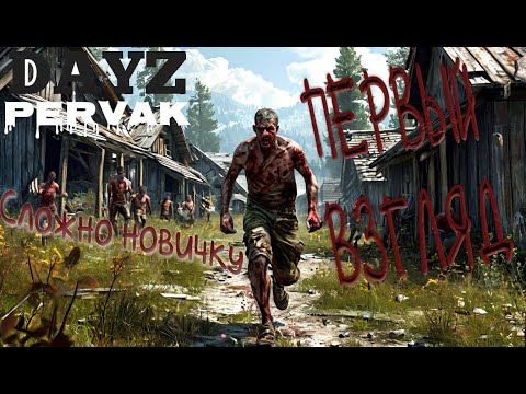 Видео: 😀Первые ощущения от сервера PERVAK DayZ 😮