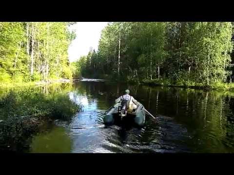 Видео: Сплав по реке НЕМИНА в Карелии