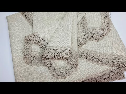 Видео: Шьём  салфетки.  Легкий способ.  Урок 2-й.