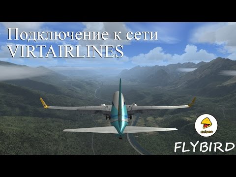 Видео: FSX Подключение к сети VirtAirlines