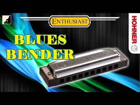 Видео: Обзор губной гармоники Hohner Blues Bender