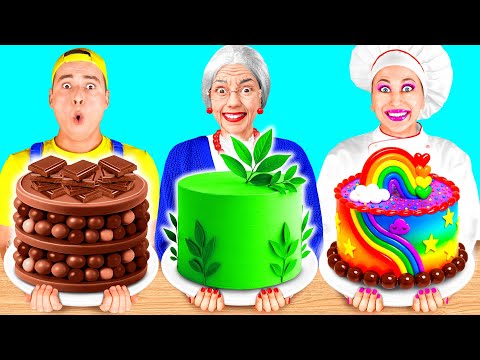 Видео: Кулинарный Челлендж: Я против Бабушки | Простые Кулинарные Рецепты от Fun Tun