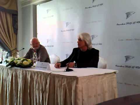 Видео: Сходы до Неба. Пресс-конф. с Д.Хворостовским, Киев.