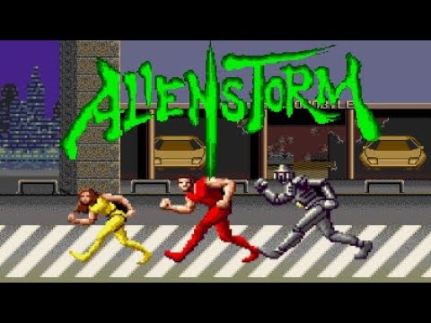 Видео: Alien Storm - Walkthrough / Прохождение