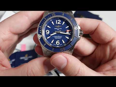 Видео: Breitling superocean automatic 44 спортивные дайверы