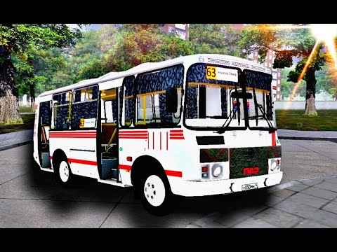 Видео: Omsi 2. ПАЗ-32054. Карта: Москва. Маршрут №721.