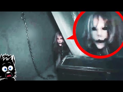 Видео: МОНСТР - ДЕВОЧКА НА ЦЕПИ и ДРУГАЯ ЧЕРТОВЩИНА СНЯТАЯ НА КАМЕРУ [Черный кот]