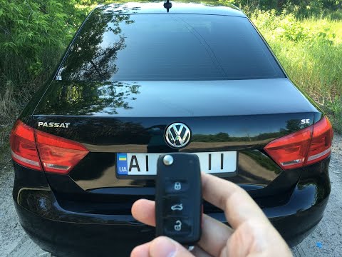 Видео: Крышка багажника Volkswagen Passat B7 USA