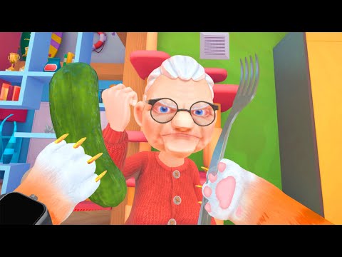 Видео: КОТ УСТРОИЛ БАБУЛЕ ЛУЧШИЙ ДЕНЬ В ЖИЗНИ! I AM CAT VR