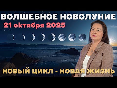 Видео: ШАНС ИЗМЕНИТЬ ЖИЗНЬ В НОВОЛУНИЕ 21 ОКТЯБРЯ 2025