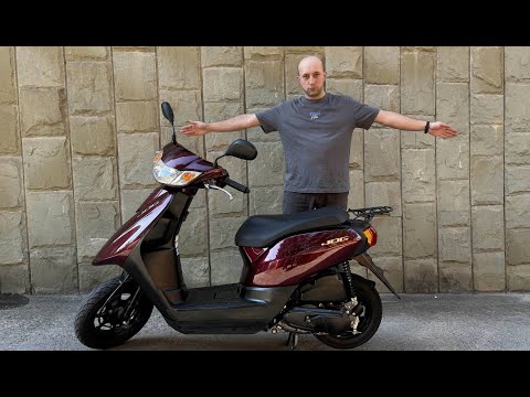 Видео: Yamaha Jog AY01- Обзор Японцы всё ещё надёжные