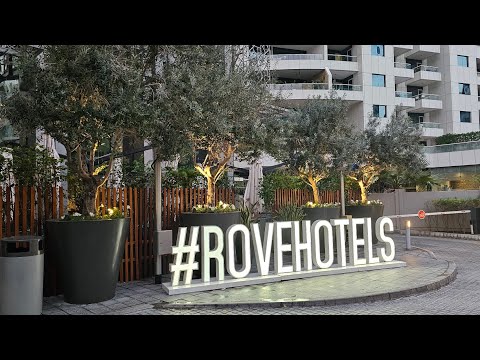 Видео: Rove Dubai Marina 3* отличный район ,пляж в 7 минутах #дубай #rovemarina #jbr