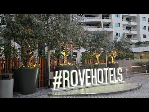 Видео: Rove Dubai Marina 3* отличный район ,пляж в 7 минутах #дубай #rovemarina #jbr