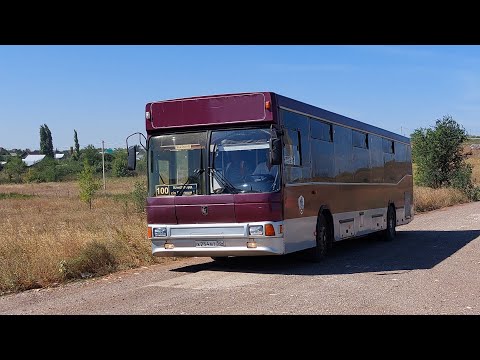 Видео: НефАЗ-5299-10-01 (5299A0) | Х 254 ВТ 56 | Маршрут 100 | Оренбург | 03.09.2022