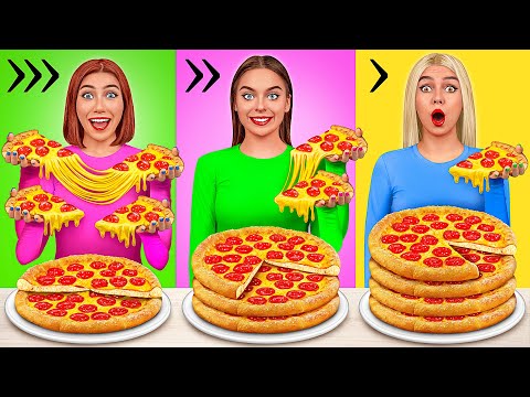 Видео: Быстрая Средняя или Медленная Скорость Еды Челлендж | Сумасшедший Челлендж от Trend DO Challenge