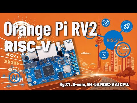 Видео: Orange Pi RV2 на RISC-V! Обзор Мини сервер, маршрутизатор и AI проекты в одной плате!
