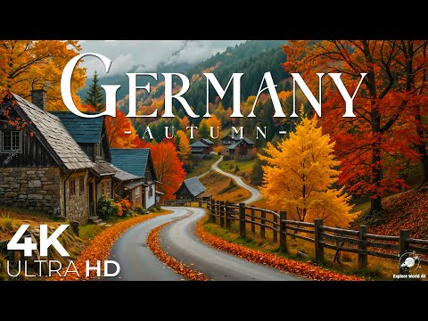 Видео: Осень в Германии 4K UHD — средневековые города и захватывающие дух пейзажи под расслабляющую музыку